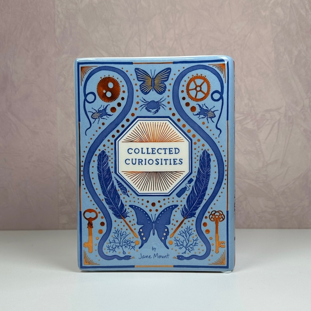 Collected Curiosities Book Vase